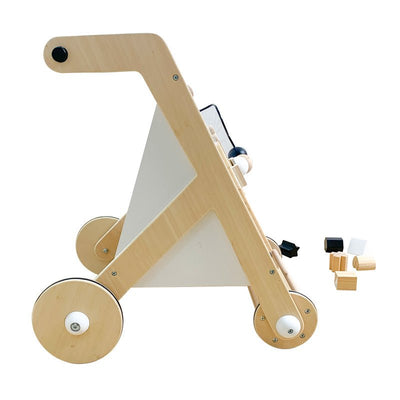 Wonder and Wise Wooden baby Activity Walker | Bee Like Kids