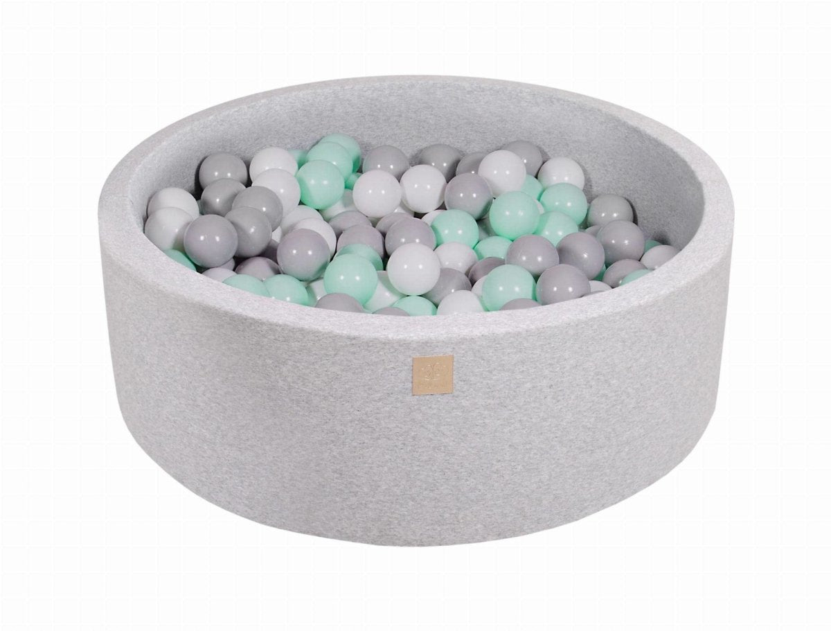 Baby Ball Pit - Gray | MeowBaby | Toys - Bee Like Kids