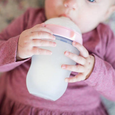 Baby Bottle Double Pack - Pink | Comotomo | Feeding - Bee Like Kids