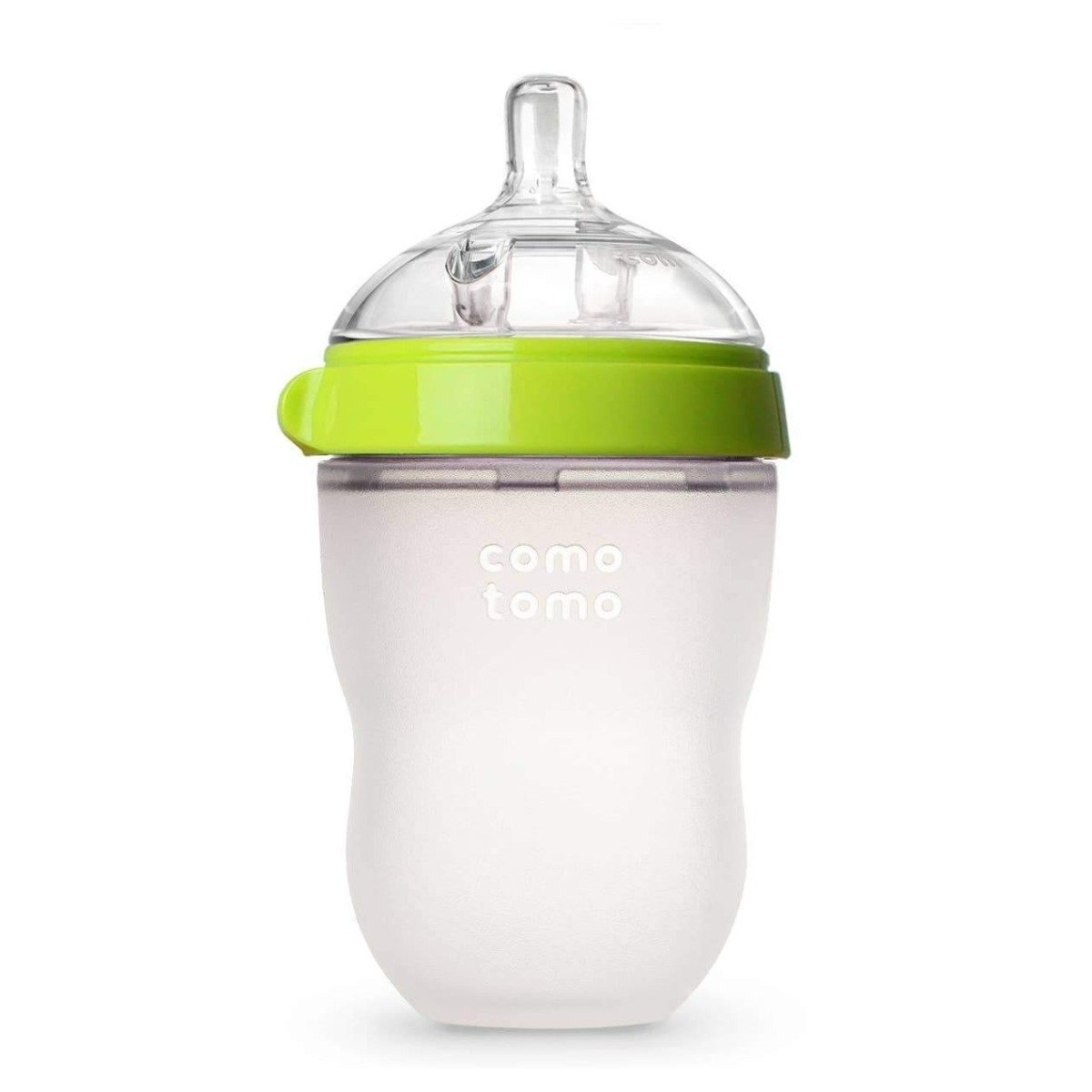 Baby Bottle Single Pack - Green | Comotomo | Feeding - Bee Like Kids