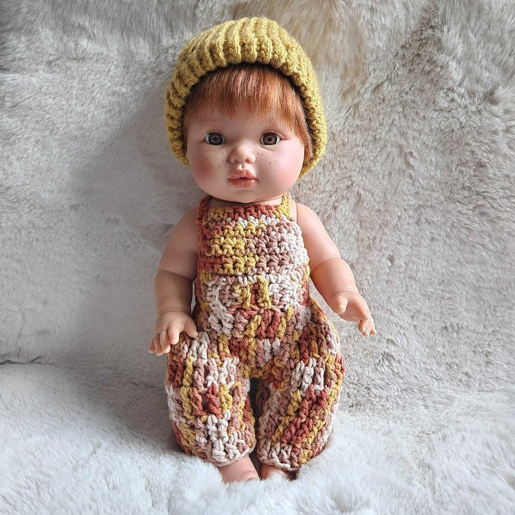 Baby Boy Doll Crochet Romper Set | Bee Like Kids