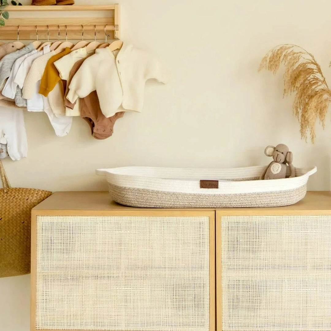 Baby Changing Basket with Pad Bee Like Kids - Main Image