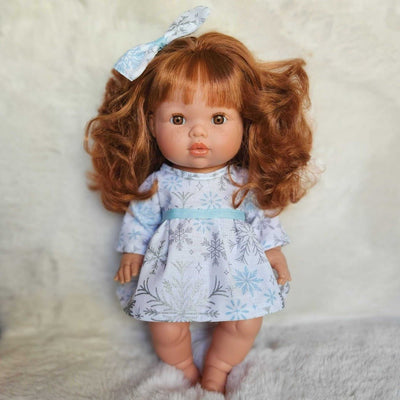 Holiday Doll Dress | Mini Colettos Dress, Paola Reina Doll Dress | Bee Like Kids