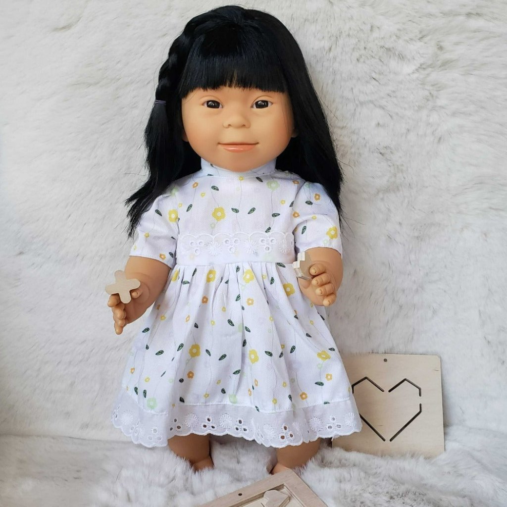 Asian Baby Doll Girl with Down Syndrome - Bee Like Kids