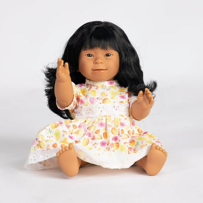 Baby Doll Girl with Down Syndrome  Hispanic | Bee Like Kids