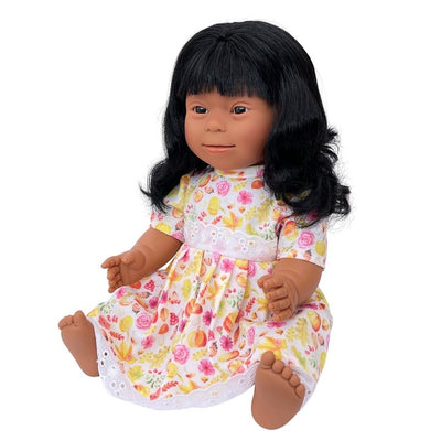 Baby Doll Girl with Down Syndrome - Hispanic | Belonil | Dolls - Bee Like Kids