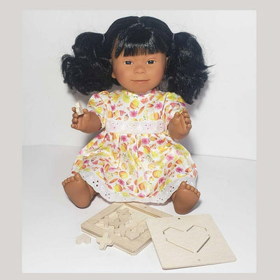 Hispanic Baby Doll Girl with Down Syndrome | Bee Like Kids