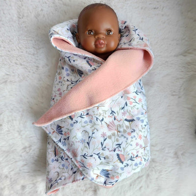 Baby Doll Swaddle Blanket - Floral