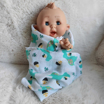 Baby Doll Swaddle - Dinosaurs