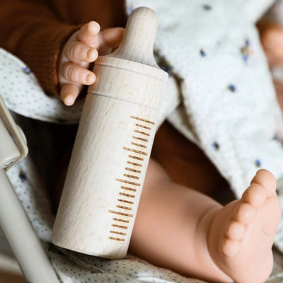 Baby Doll Wooden Bottle | Minikane | Bee Like Kids