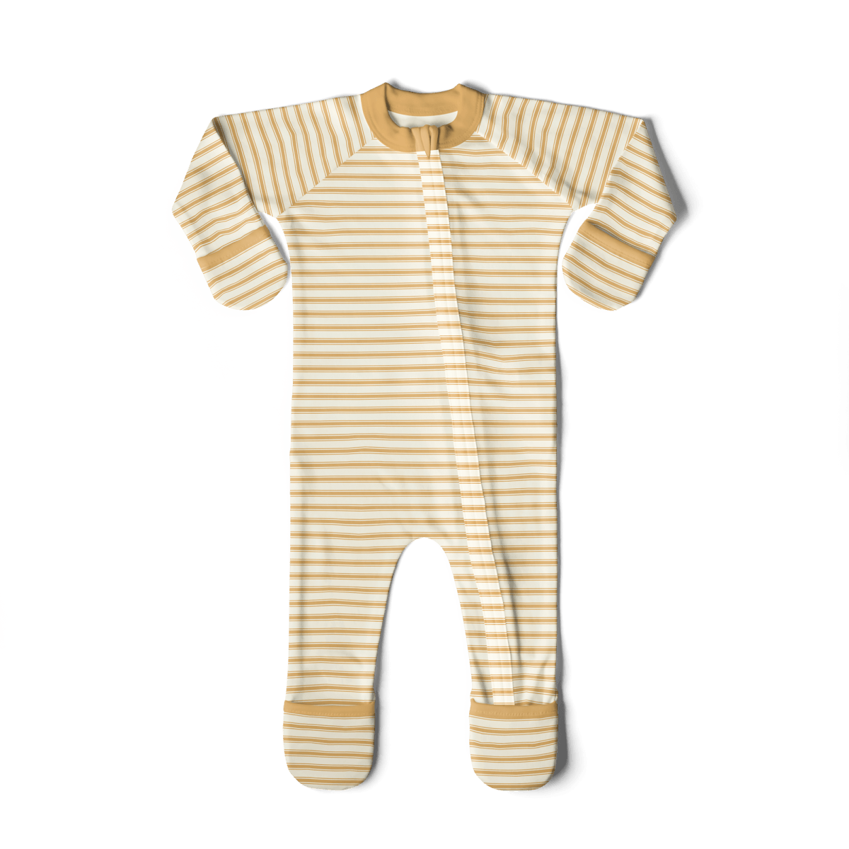 Baby Footies - Sun Stripe | goumikids | Footies - Bee Like Kids