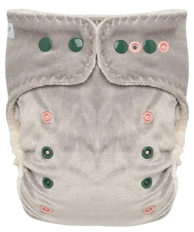 Bamboo Pocket Fitted Cloth Diaper - Os | Puppi | Bee Like Kids