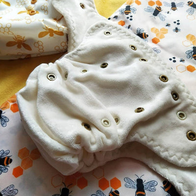 Bamboo Pocket Fitted Diaper - Mini Os