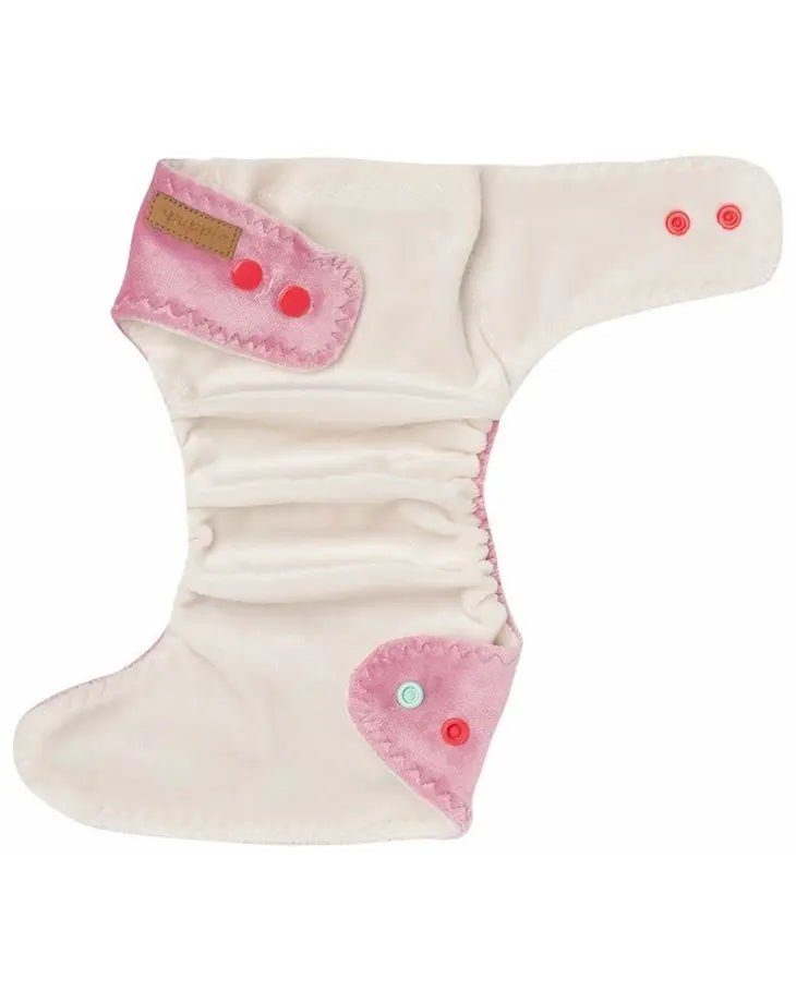 Bamboo Pocket Fitted Diaper - Mini Os | Bee Like Kids