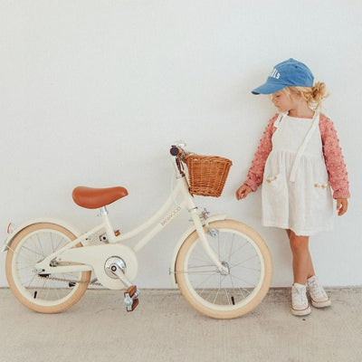 Banwood Classic Bike  Cream| Non Toxic 16 inches Kids Bike | Bee Like Kids
