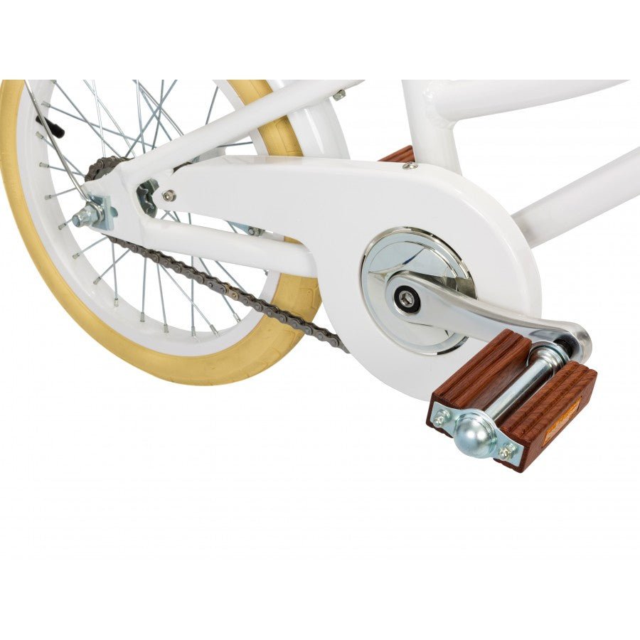 Banwood Classic Bike - White | Non Toxic 16 inches Kids Bike | Bee Like Kids