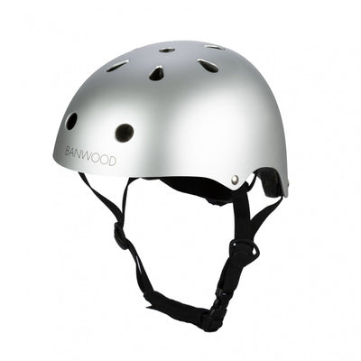 Banwood Classic Helmet Matte Chrome