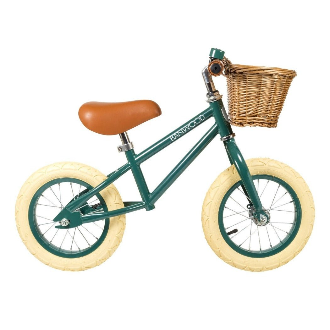 Banwood Frist Go Green | Vintage balance Bike | Bee Like Kids