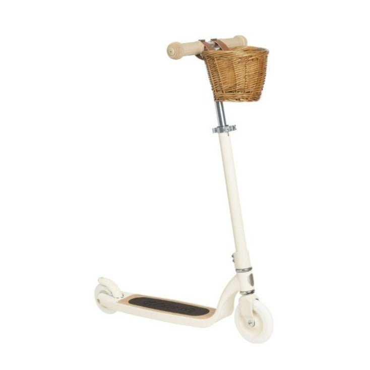 Banwood Maxi Scooter - Cream | Big Kids Scooter | Bee Like Kids