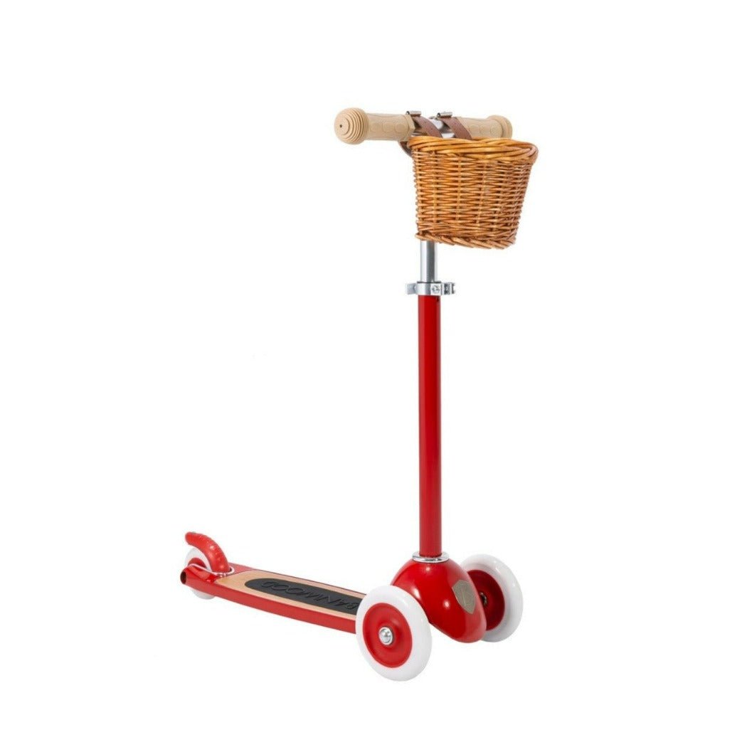 Banwood Retro Scooter - Red | Bee Like Kids