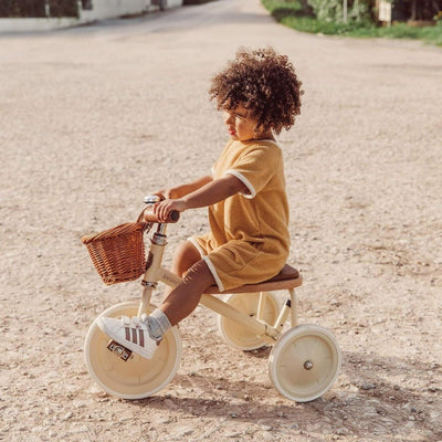 Banwood Trike - Cream | Toddler Vintage Tricycle | Bee Like Kids