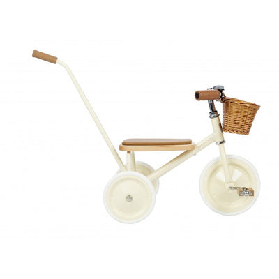 Banwood Trike - Cream | Toddler Vintage Tricycle | Bee Like Kids