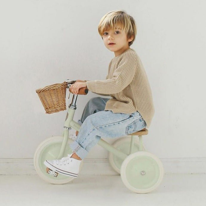 Vintage Tricycle Mint | Banwood | Bee Like Kids