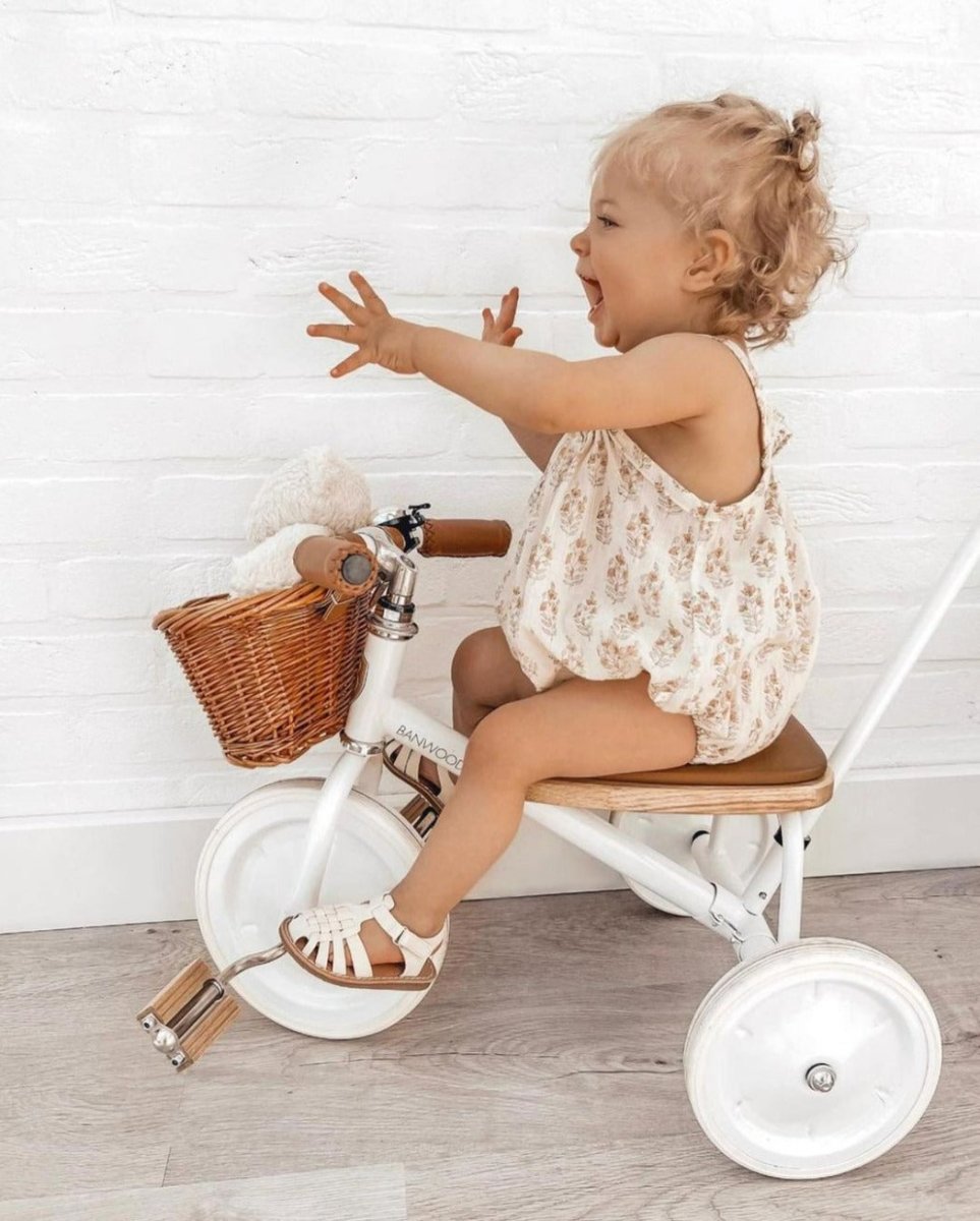 Banwood Trike - White | Vintage Tricycle | Bee Like Kids