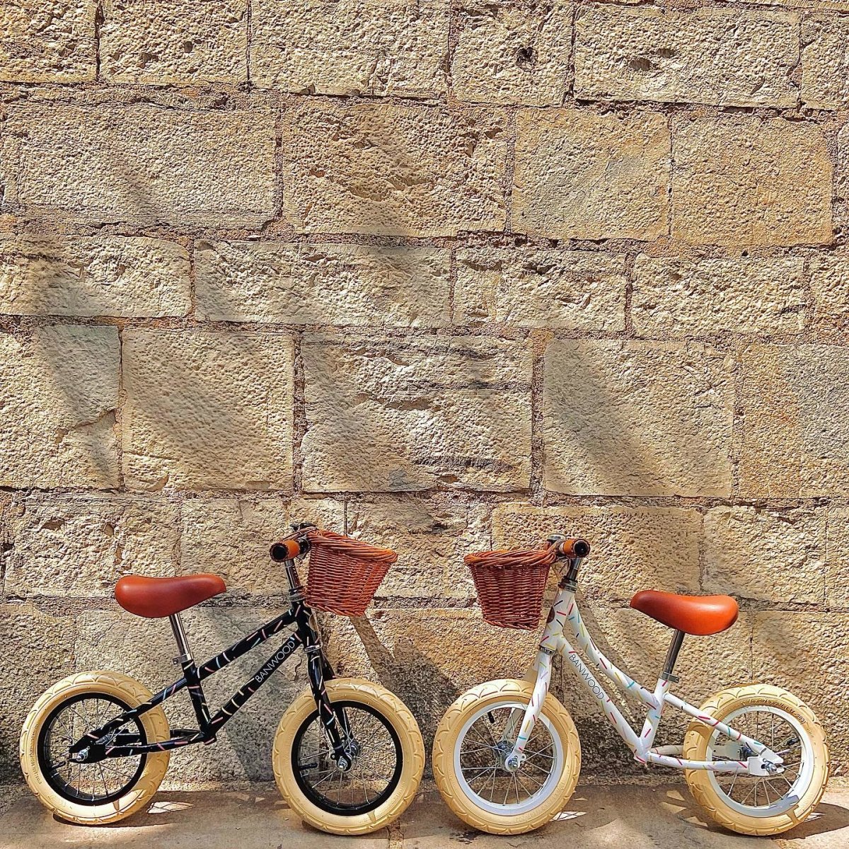 Banwood X Marest First Go  Allegra Black | Toddler Push Bikes | Bee Like Kids