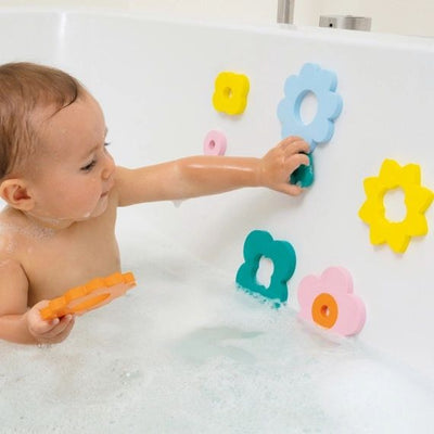 Puzzle Bath Toy | Non Toxic bath Toys | Quut Toy | Bee Like Kids