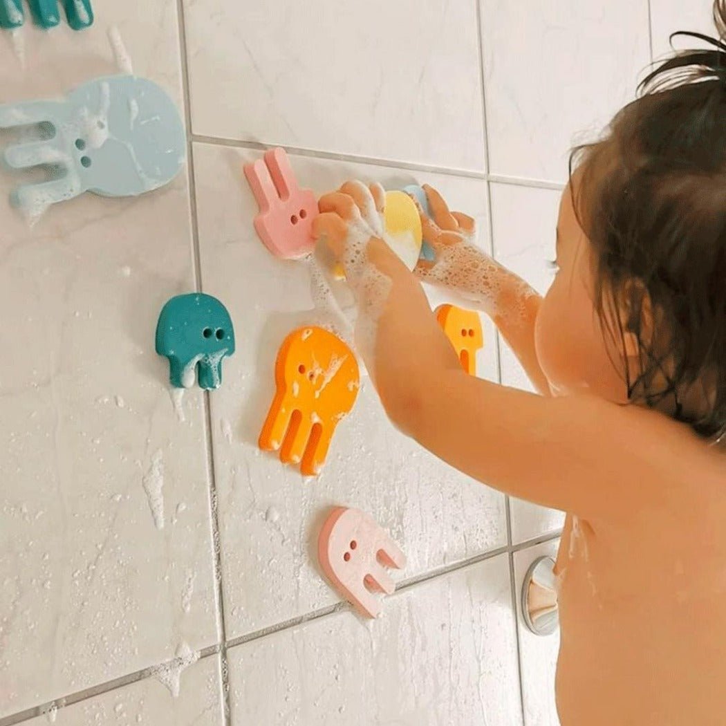 Bath Puzzle - Jellyfish  BPA Free Bath Toys  Bee Like Kids