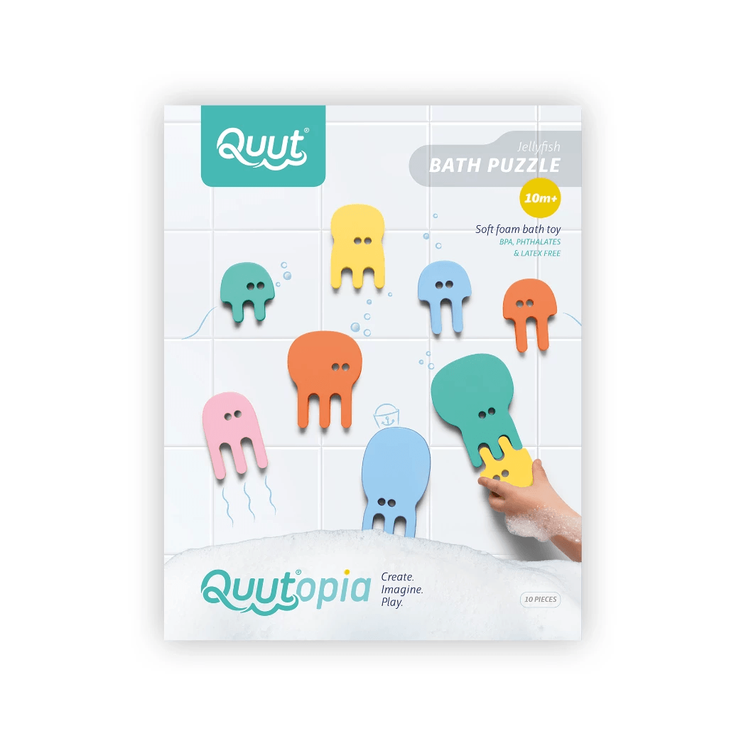 Bath Puzzle - Jellyfish | BPA Free Bath Toys | Bee Like Kids