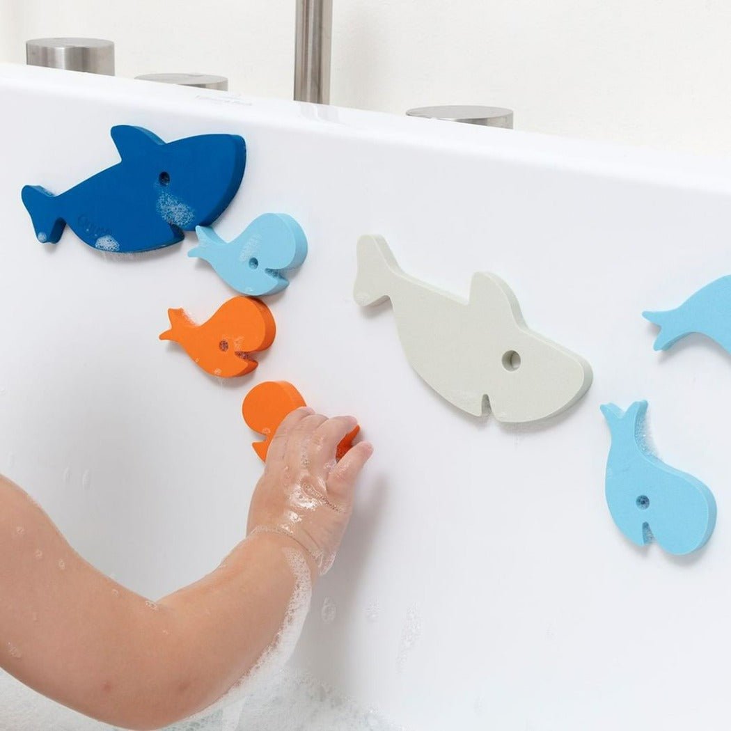 Shark Bath Toy Puzzle | Baby Shark Toys | Quut Toys | Bee Like Kids