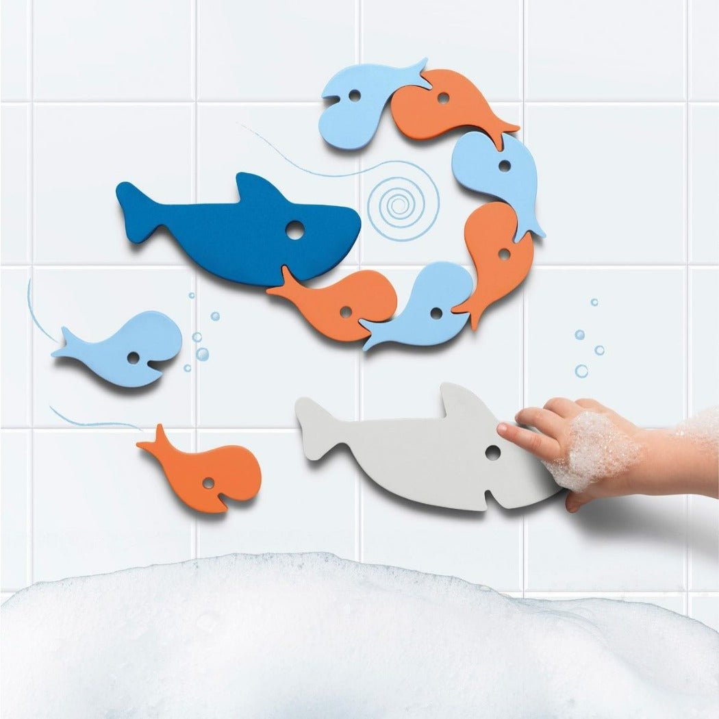 Shark Bath Toy Puzzle | Baby Shark Toys | Quut Toys | Bee Like Kids