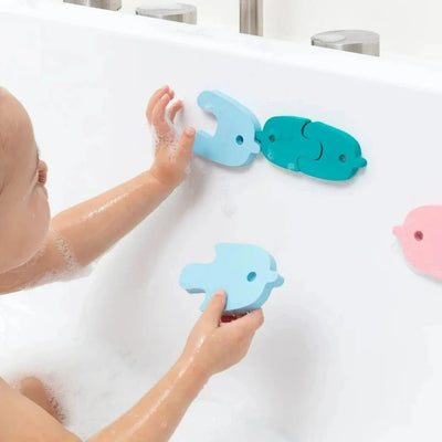 Bath Puzzle - Whale | Non-toxic Bath Toys | Quut Toys | Bee Like Kids