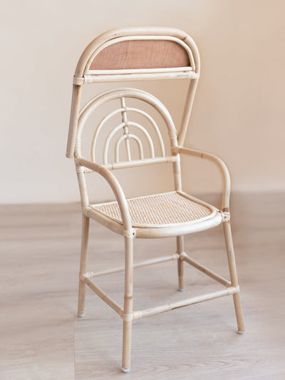 Rattan Baby Doll Highchair | Elli and Becks Co. | Bee Like Kids