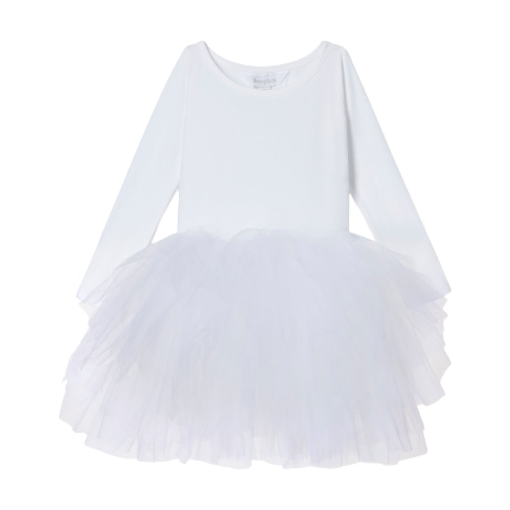 B.F.F. Tutu Dress - Lucy White | iloveplum | Bee Like Kids
