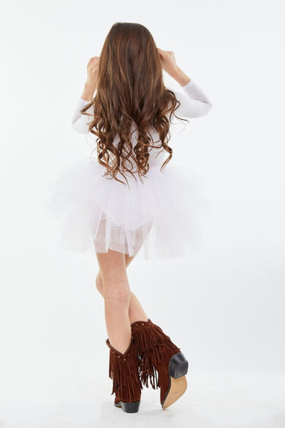 B.F.F. Tutu Dress - Lucy White | iloveplum | Bee Like Kids