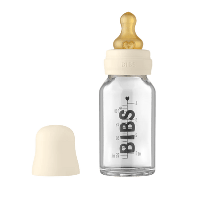 BIBs Glass Baby Bottle Ivory  | Bee Like Kids