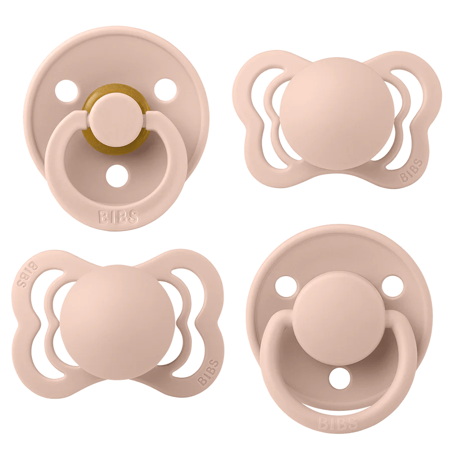 BIBS Pacifier Try-It Collection Blush | Bee Like Kids