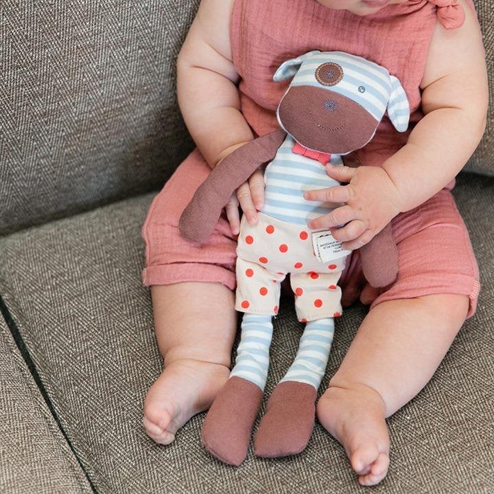 Boxer The Dog - Stuffie | Apple Park | Dolls - Bee Like Kids