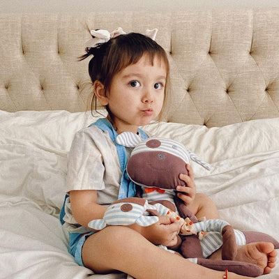Boxer The Dog - Stuffie | Apple Park | Dolls - Bee Like Kids