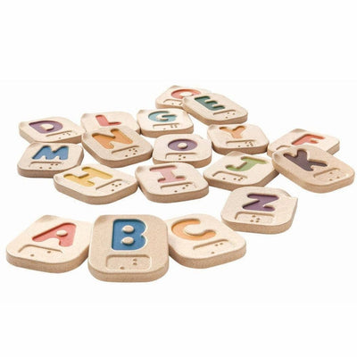 Plan Toys Braille Alphabet A-Z | Bee Like Kids