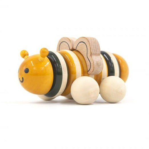 Build a Bee Wooden Push Toy | Fair and Green Toys | Bee Like Kids