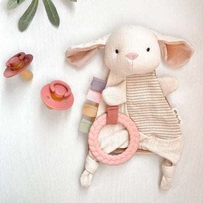 Bunny Sensory Toy with Teether | Itzy Ritzy - Bee Like kids