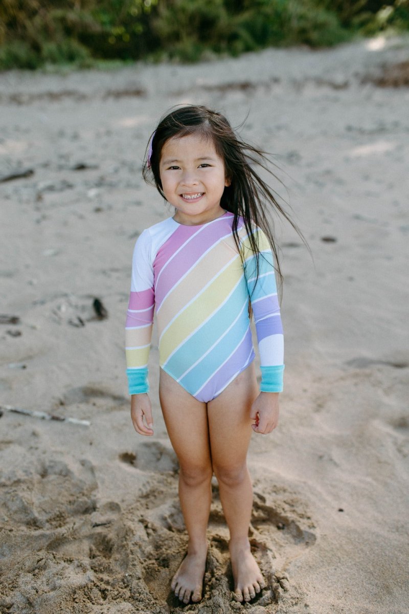 Kinds Long Sleeve one-piece swimsuit | Saint Ida | Bee Like Kids