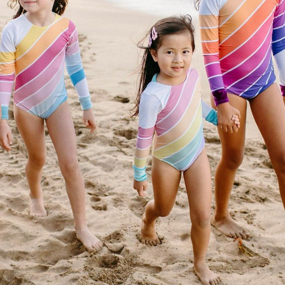 Kinds Long Sleeve one-piece swimsuit | Saint Ida | Bee Like Kids