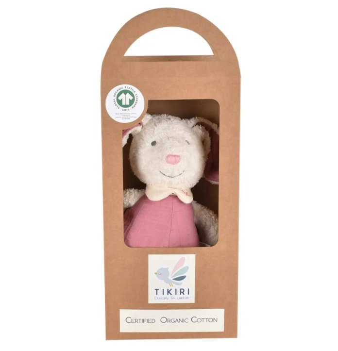 Classic Baby Bunny Organic Toy | Tikiri | Bee Like Kids