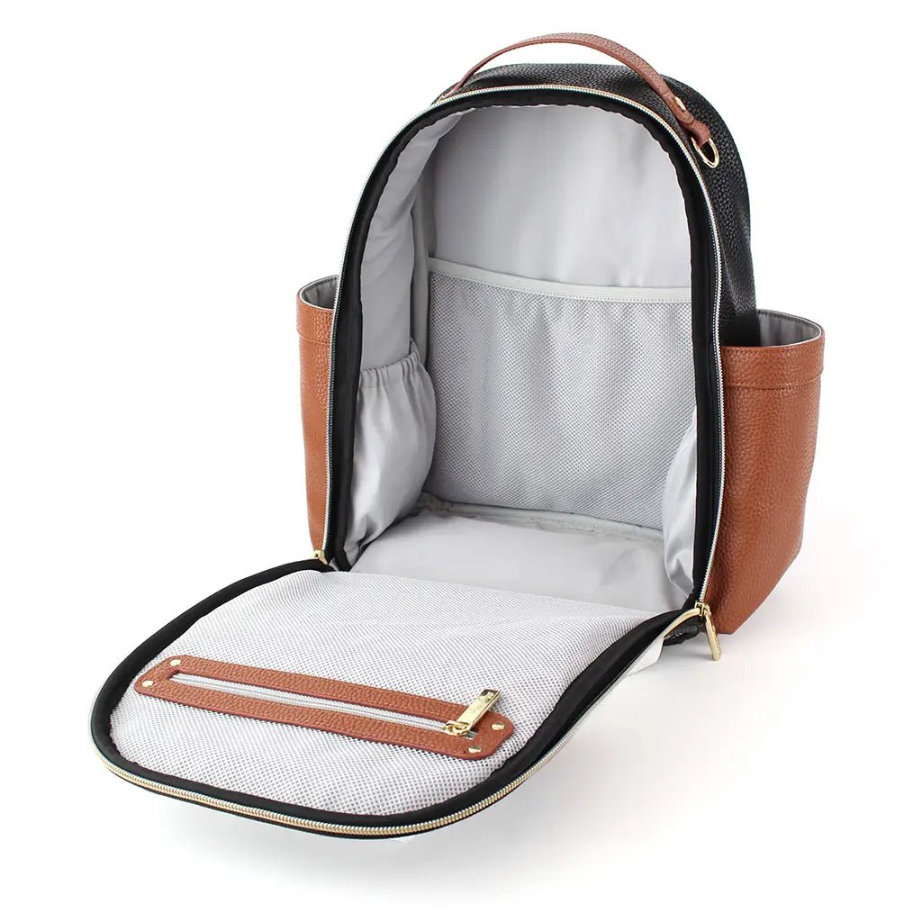 Coffee and Cream Mini Diaper Bag Backpack | Itzy Ritzy - Bee Like Kids