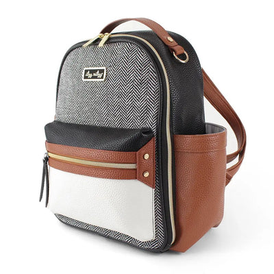 Coffee and Cream Mini Diaper Bag Backpack | Itzy Ritzy - Bee Like Kids